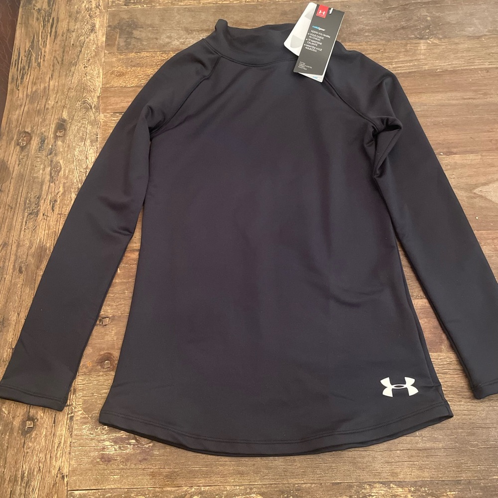 Under Armour ColdGear Black Fitted Top